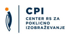Logotip: Center za poklicno izobraževanje