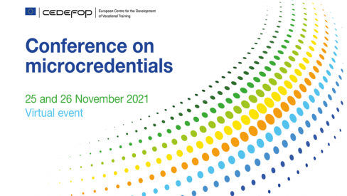 Grafična podoba Cedefopove konference o Mikrokvalifikacijah