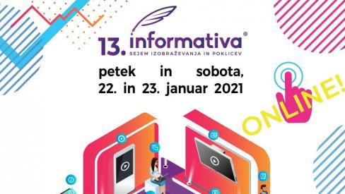 Grafična podoba, promocijski plakat 13.  Informativa: www.informativa.si